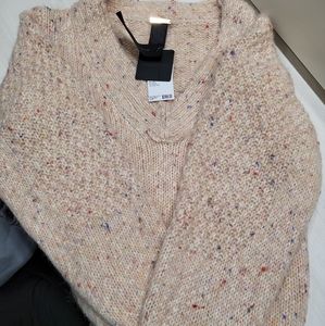 Size Small Magasconi Wool Blend Beige Confetti Sweater